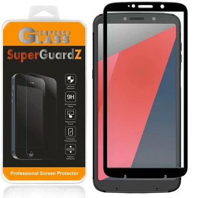 Motorola Moto " Z3 Play " SuperGuardZ Voll Abdeckung Hartglas Displayschutzfolie - Bild 1 von 4