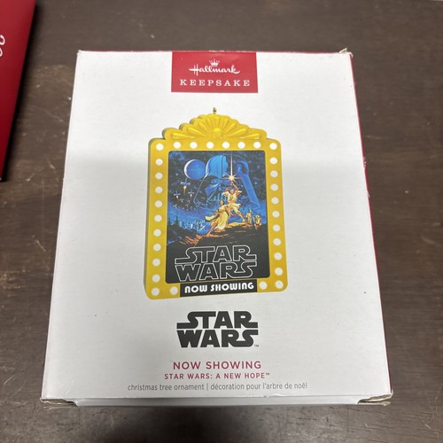 Hallmark Keepsake 2023 Star Wars: A New Hope Now Showing Ornament Magic Light - 第 1/3 張圖片