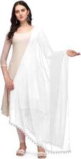 Indian Women's Chiffon Dupatta Scarf Wrap Chunni Casual Dupatta  Free Shipping