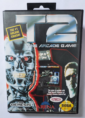 T2 (Terminator 2) - The Arcade Game - Sega Mega Drive Spiel (Megadrive / Genesis)