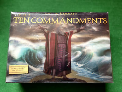 The TEN COMMANDMENTS 6 Disc Blu-Ray/DVD Combo 5091/100,000 | eBay