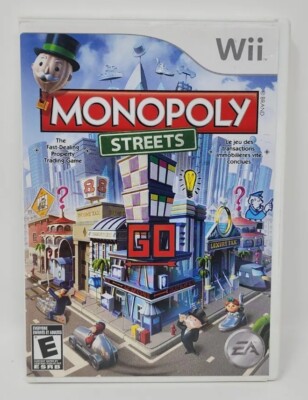 Wii Monopoly Streets Game With Manual