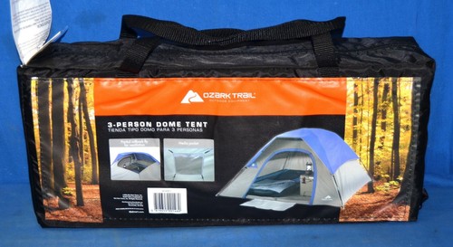 Ozark Trail 3 Person Dome Tent 3'6 