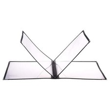 4 Page 8 View Clear Restaurant Menu Covers Fits A4 Size Paper for Bar Cafe