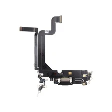 For iPhone 14 Pro Max New Charging Port Flex Cable Space Black Replacement Part