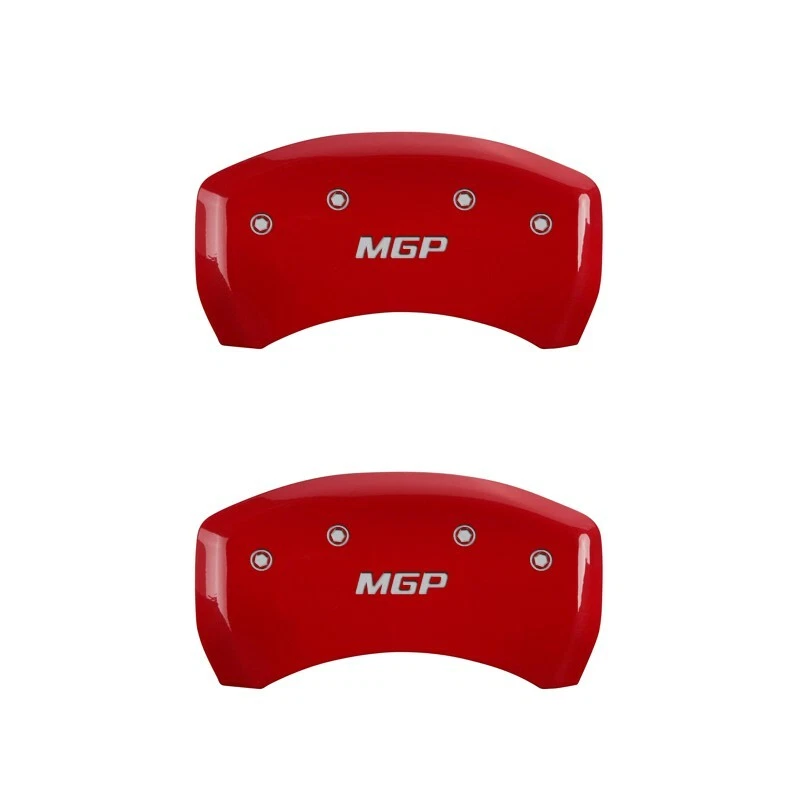 BMW 335i 335is xDrive 2013-2015 cubiertas de pinza de freno delanteras + traseras rojas "MGP" 4 piezas Foto 3 de 4