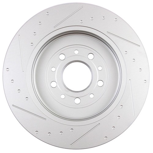 2X Rear Brake Calipers Rotors Slotted And 4X Ceramic Pad For 2011-2014 Ford Edge - Bild 7 von 9