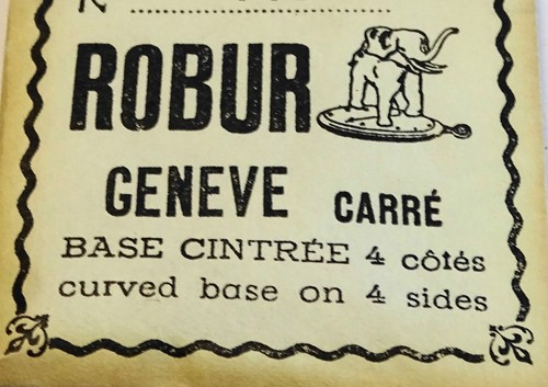Verre De Montre Carré 22.2 Mm Genève Base Cintrée 4 Côtés - Pour Réparation Ou Customisation - Marque Robur