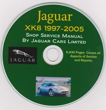 Jaguar XK8-XKR 1997 -2006 Factory SERVICE  MANUAL ,Ultimate Manual Collection !