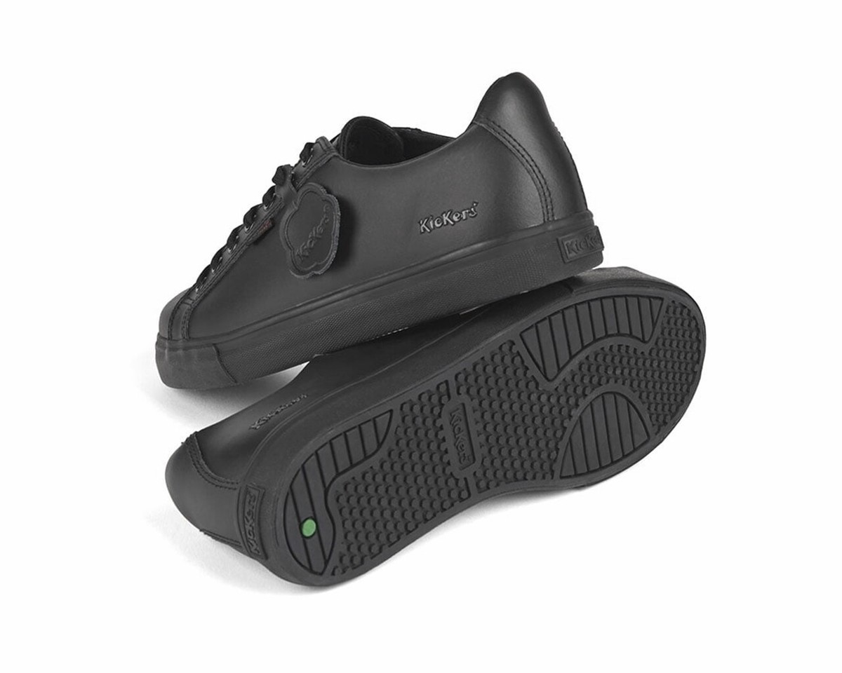 Kickers Tovni Lacer Leather UA 114726 Mens Shoes Black 