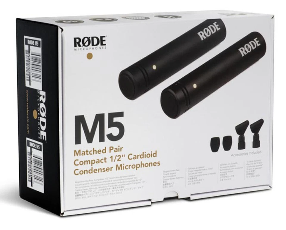 RØDE M5 MP Mikrofon Set + Mikrofonständer + Stereo Bar - Bild 3 von 4