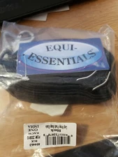 464463 Equi-Essentials  Replacement Leg Straps Black NEW