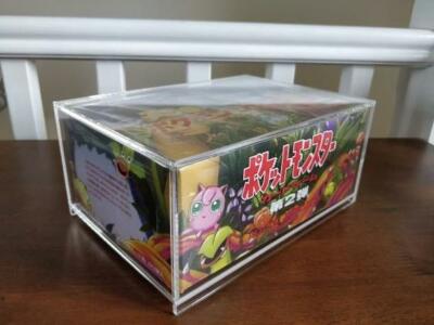 Pokemon Japanese Booster Box Protective Display Case/Jungle/Base Set/Fossil | eBay UK Pokemon Japanese Booster Box Protective Display Case/Jungle/Base Set/Fossil | eBay UK