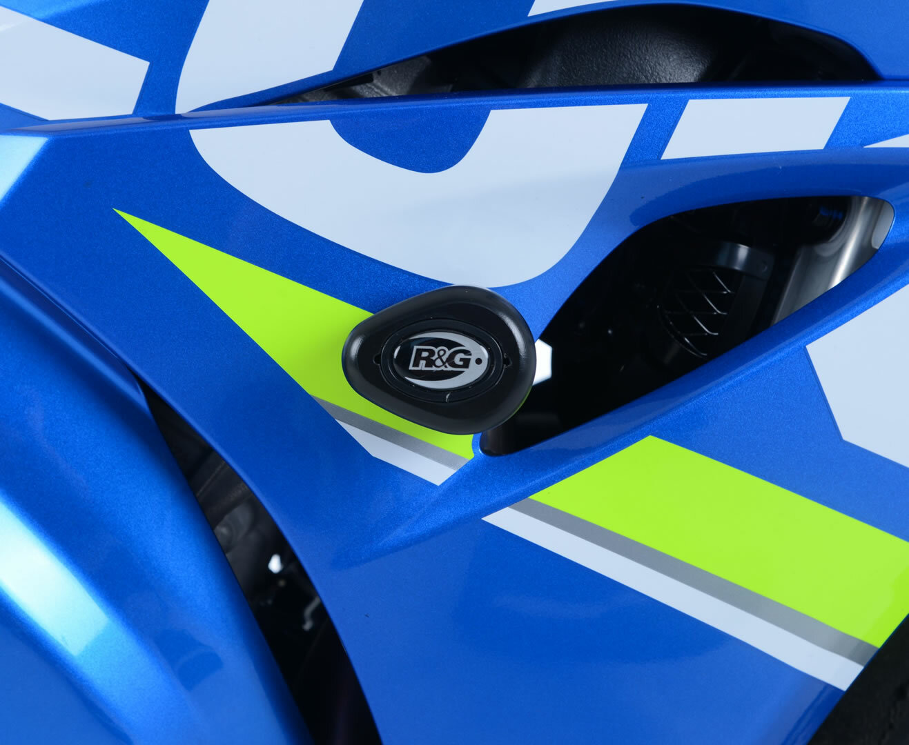 R&G racing aero style crash protectors bobbins for Suzuki GSXR1000 2017-2020