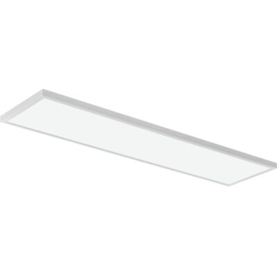1x4 LED Flat Panel Ceiling Light 4000 Lumens Switchable Color Temperature
