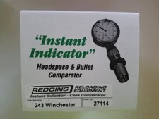 27114 REDDING INSTANT INDICATOR WITH DIAL - 243 WINCHESTER - NEW RANGE ADAPTER