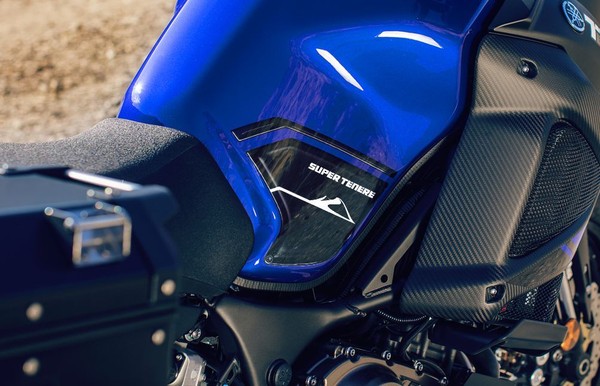 2 3D Gel Aufkleber Seitenschutz Kompatibel FüR Yamaha Super Tenere Motorrad-image