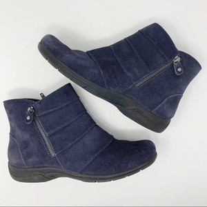 bota azul marinho feminina