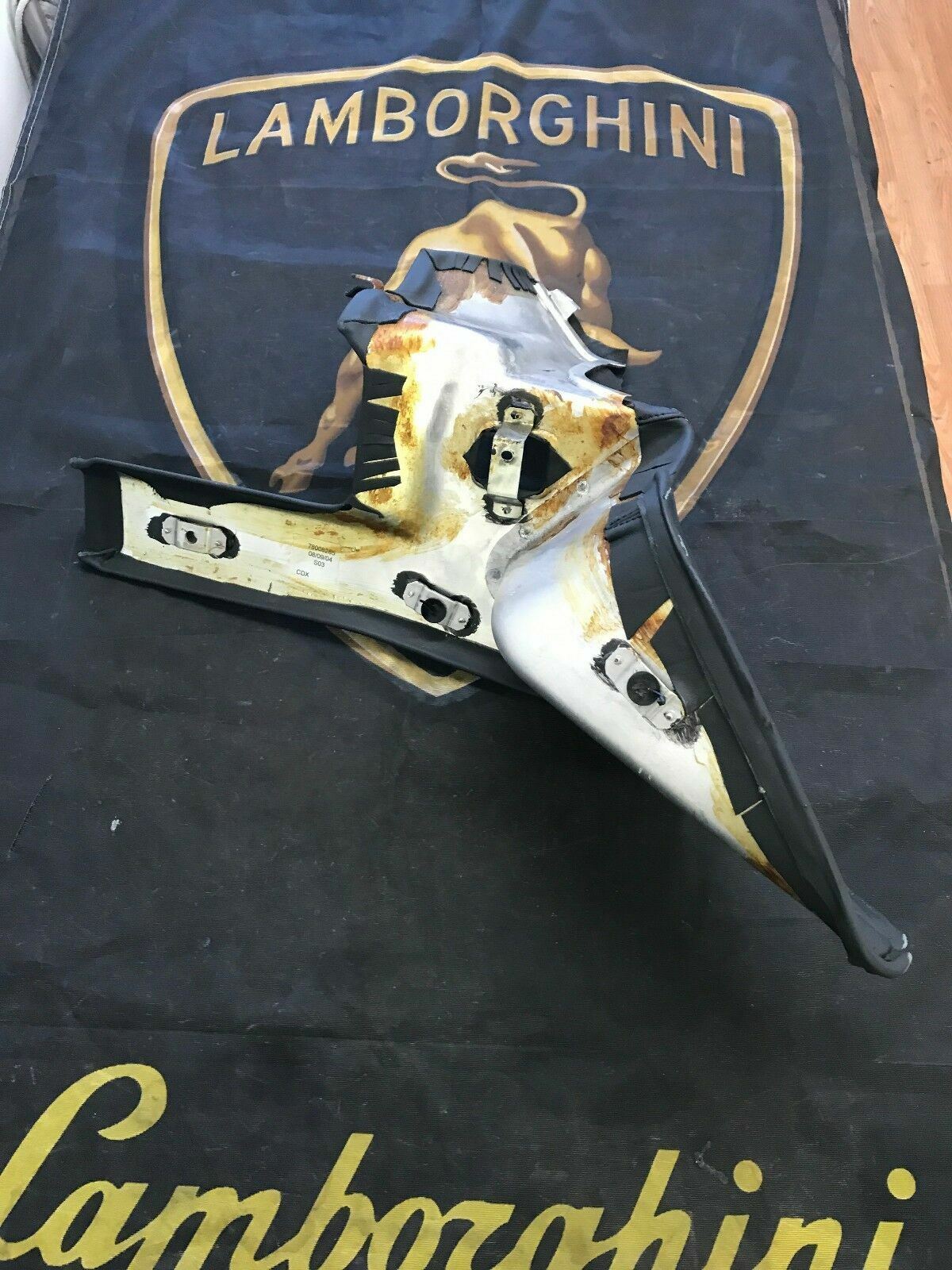 LAMBORGHINI MURCIELAGO COUPE INTERIOR RH RIGHT UPPER PILLAR OEM 418868200