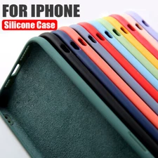 Silicone Case Camera Lens Cover For iPhone 15 14 13 12 11 Pro XS Max XR X 8 7 SE
