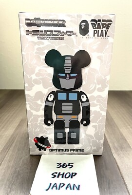 福袋売れ残りセール BE@RBRICK TRANSFORMERS OPTIMUS PRIME BAPE(R) BLACK 200 キューブリック、ベアブリック