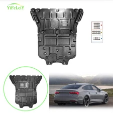 2Pcs For Audi A5 S5 2018-2023 Under Engine Splash Guards Front Engine Mud Flaps