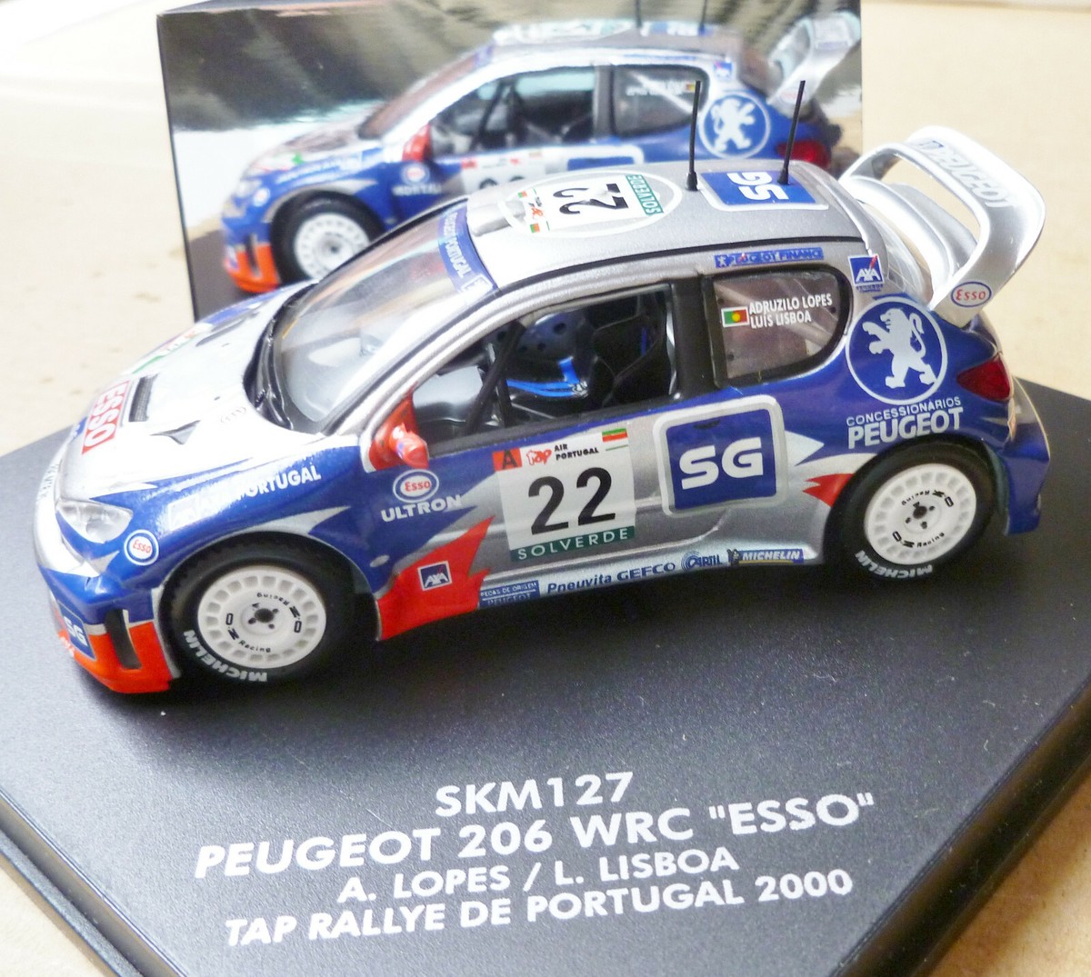 Peugeot 206 WRC - TAP Rallye de Portugal 2000 - Lopes