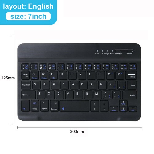 Bluetooth Keyboard Case Cover Mouse With Pencil Holder For iPad Mini 6 8.3" 2021 - Picture 29 of 39