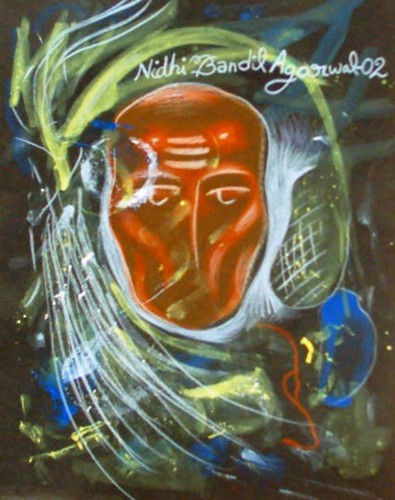 Original Painting Made & Signed By World Fame Artist Nidhi Bandil Agarwal Jaipur