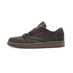 DM7866-202 Travis Scott Nike Air Jordan 1 Low OG SP Velvet Brown (Men's)