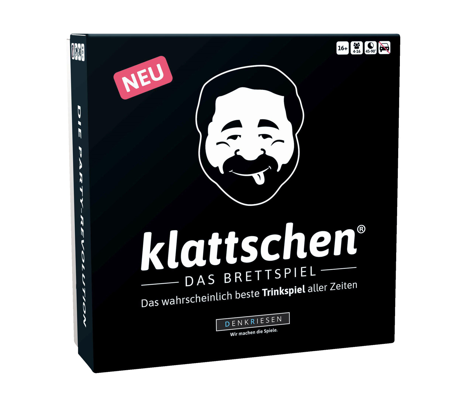 Thumbnail - D & R Denkriesen Kl2000 - Klattschen® Trinkspiel Brettspiel Mehrfarbig