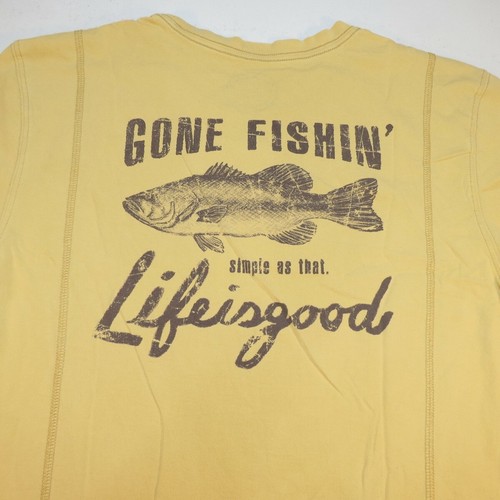 FISH TEE T SHIRT Sz Mens 