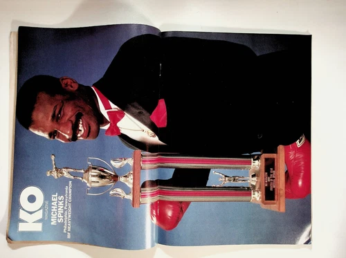 1986 May KO Knockout Boxing Magazine Mike Tyson Holyfield Holmes Spinks - 画像6/7