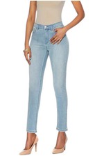 DG2 by Diane Gilman Women's Virtual Stretch Skinny Jean Chambray