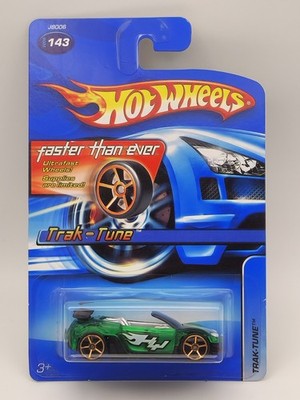 Hot Wheels 2006 -  Trak-Tune - translucent green - Faster than ever - FTE Wheels