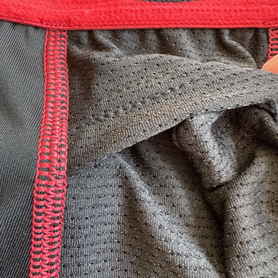 Rawlings Baseball Sliding Shorts Youth Large Padded Sides Black Red Pull On NEW - Image 4 of 4