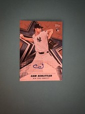 2026 Topps Series 1 Cam Schlittler Rookie Gold Auto 41/50 Baseball Stars Yankee 