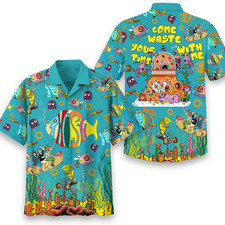 Phish Band Come Waste Your Time Hawaiian Shirt 3D Print Vacation Tee BL2.725