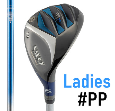 KASCO LADIES UFO AIR UT by POWER TORNADO HYBRID #PP LOFT 42 L FLEX GRAPHITE w/HC