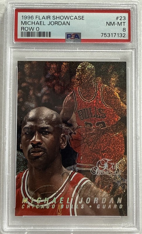 Michael Jordan Flair Showcase - Michael Jordan Cards