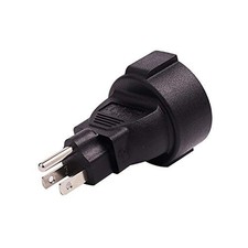 US to Europe Adapter USA NEMA 5-15 to Europe Schuko Female