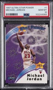 Michael Jordan 1997 Fleer Ultra #1-SP Star Power Price Guide 