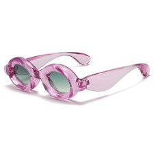 Purple Frog Sunglasses Cool Street Fashion Novelty Outdoor Travel Shades