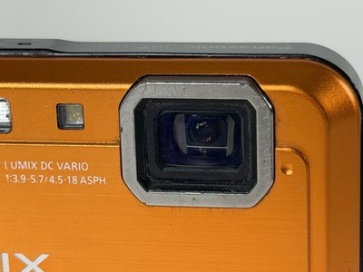 Panasonic Lumix DMC-TS20 Orange 16.1MP Waterproof Digital Camera