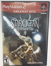 Star Ocean Till the End of Time. Sony PlayStation 2. PS2 Game. Complete In Box. 