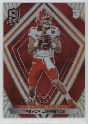 2021 Chronicles Draft Picks Spectra Red /149 Trevor Lawrence #279 Rookie RC 1k9t