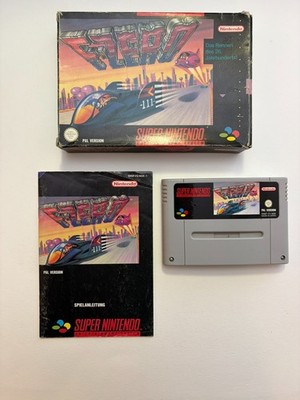 F-Zero SNES Super Nintendo PAL NOE Deutsch OVP mit Anleitung