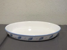 Williams Sonoma Tournesol (Italy) 13" Oval Baker 13 3/4"