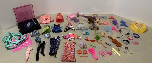 Vintage/newer  Barbie LOL rainbow high and others clothes and accessories