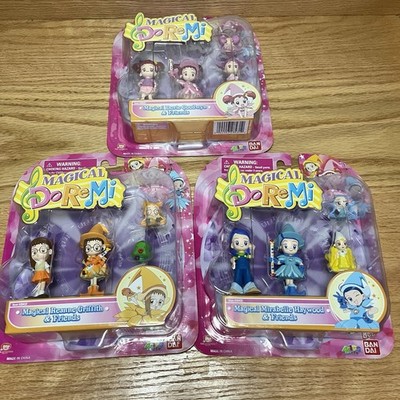 Bandai 2005 Magical DoReMi Reanne Dorie Mirabelle Mini Figures Complete Set Of 3